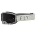 Fly Racing 2022 Zone Pro Goggles-Grey w/Dark Smoke Lens - 1