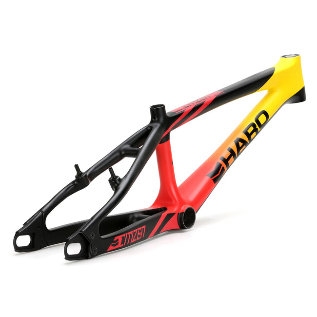 Haro Citizen Carbon BMX Frame-Orange Fade - 3