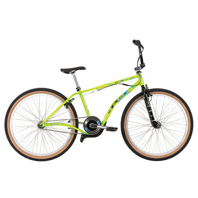 Haro Lineage Sport Bashguard 26" BMX Freestyle Bike-Neon Green