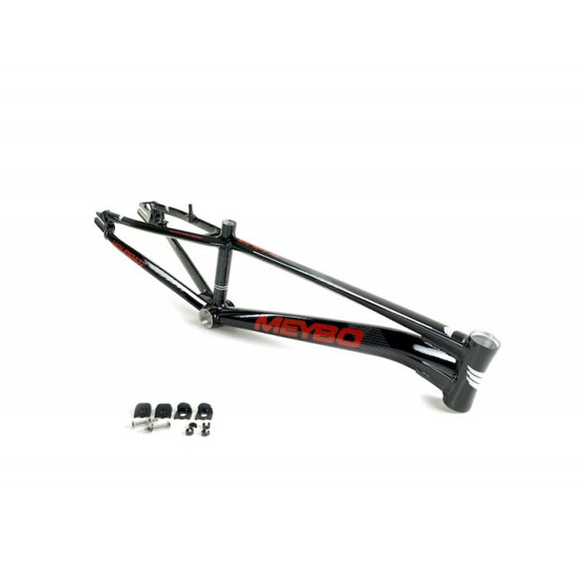 Meybo Holeshot Alloy BMX Race Frame-Black/Red/White - 2