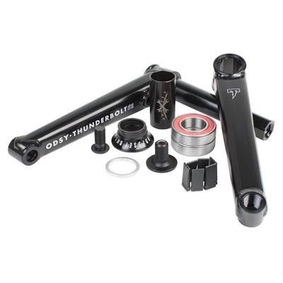 Odyssey Thunderbolt Crankset- Rust Proof Black