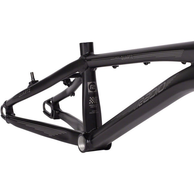 Radio Quartz Alloy BMX Race Frame-Matte Black - 6