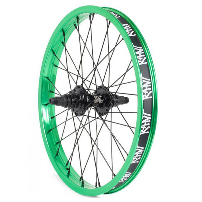 Rant Party On V2 BMX Freestyle Wheel-Rear-18&quot;-9T - 4