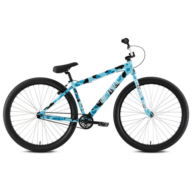 SE Bikes Big Flyer 29" BMX Freestyle Bike-Light Blue Camo - 1