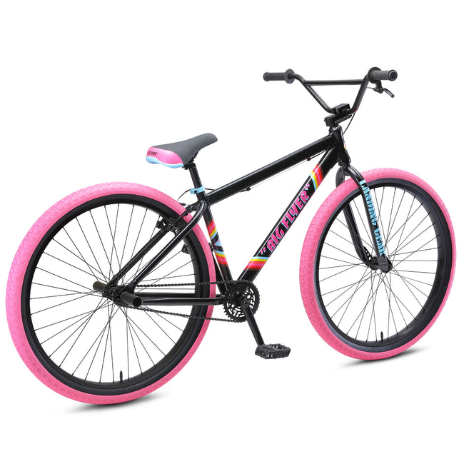 SE Bikes Big Flyer 29" BMX Freestyle Bike-Black Sparkle - 3