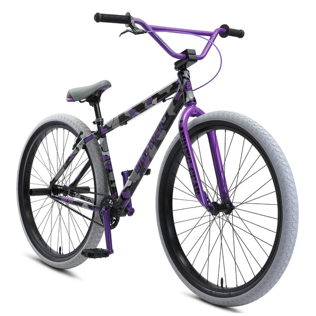 SE Bikes Big Flyer 29&quot; BMX Freestyle Bike-Purple Camo - 2