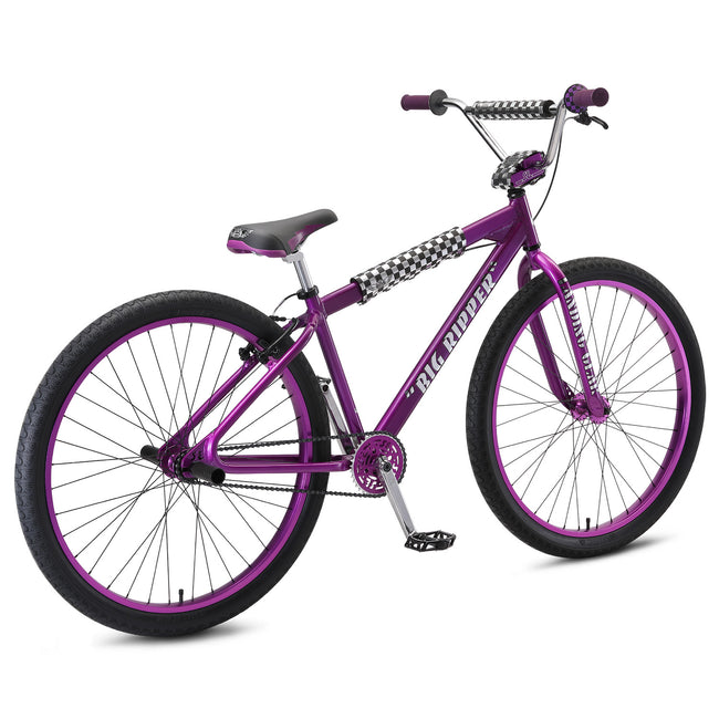 SE Bikes Big Ripper 29" BMX Freestyle Bike-Purple Rain - 3