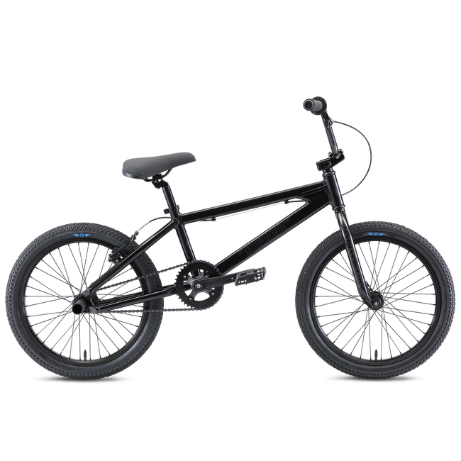 SE Bikes Ripper 20"TT BMX Freestyle Bike-Stealth Mode Black - 1