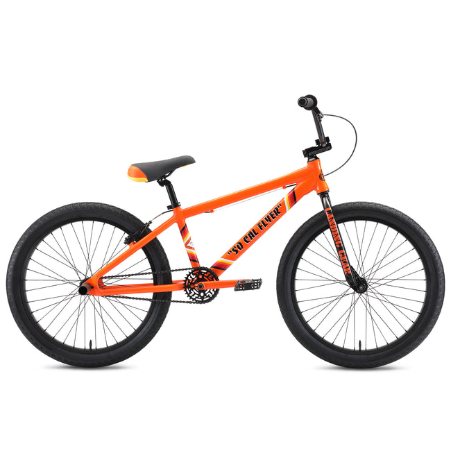 SE Bikes So Cal Flyer 24" BMX Freestyle Bike-Orange - 1
