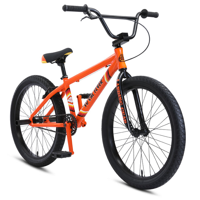 SE Bikes So Cal Flyer 24" BMX Freestyle Bike-Orange - 2