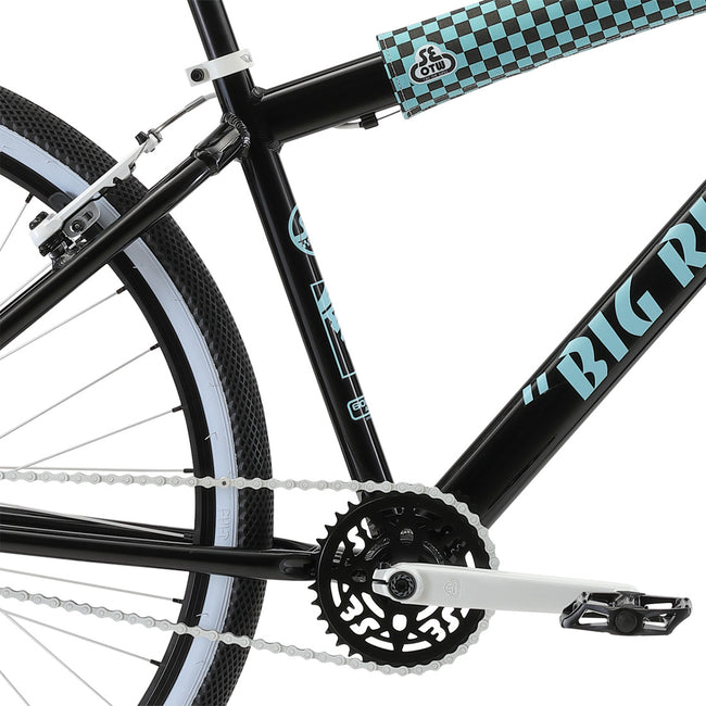 SE Bikes Vans Big Ripper 29" BMX Freestyle Bike-Black - 8