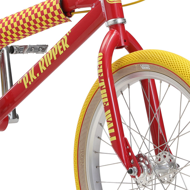 SE Bikes Vans PK Ripper Looptail 21"TT BMX Freestyle Bike-Red - 5