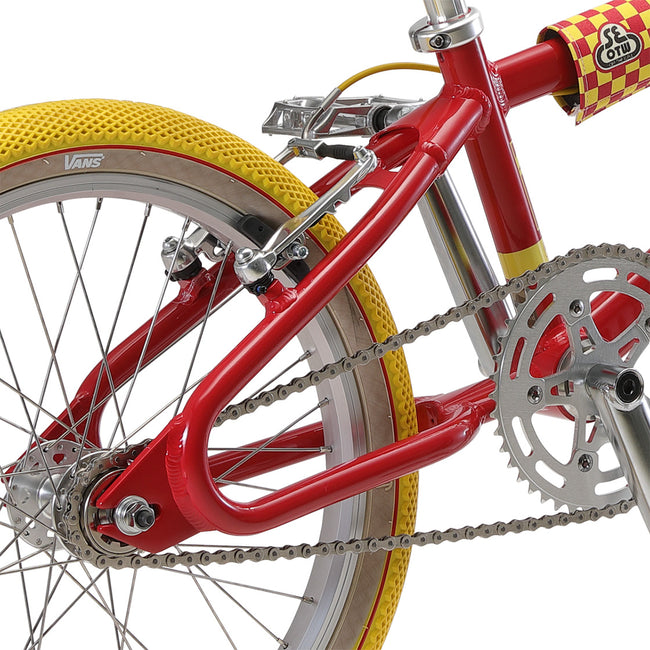 SE Bikes Vans PK Ripper Looptail 21"TT BMX Freestyle Bike-Red - 8