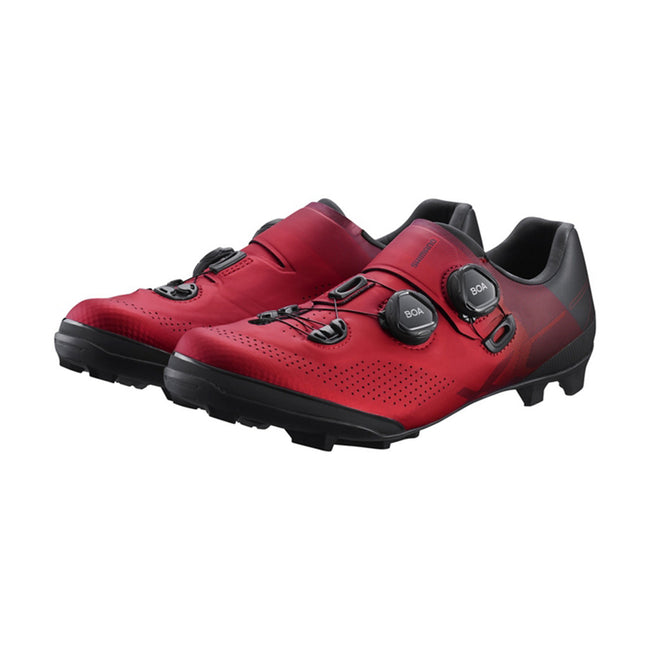 Shimano SH-XC702 Clipless Shoes-Red - 3