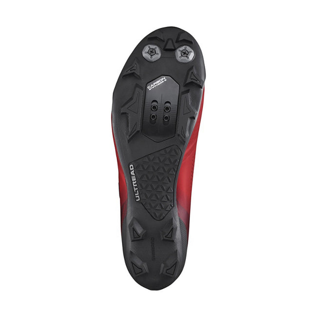 Shimano SH-XC702 Clipless Shoes-Red - 5
