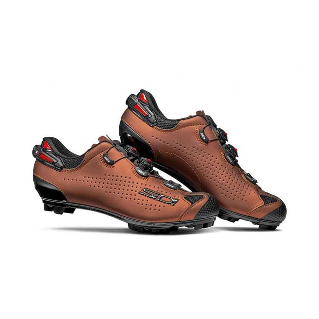 Sidi Tiger 2 MTB Clipless Shoes-Black/Rust - 1