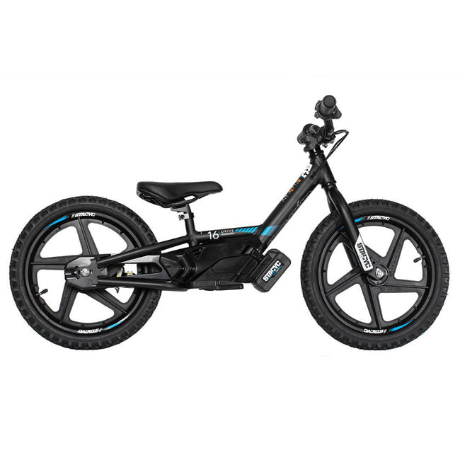 Stacyc 16eDrive 16" Electric BMX Balance Bike-Black - 1