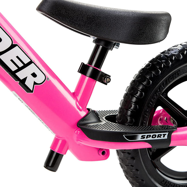 Strider 12 Sport Balance Bike-Pink - 3
