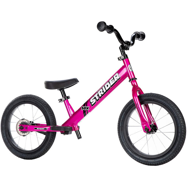 Strider 14x Sport Balance Bike-Pink - 1