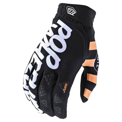 Troy Lee Designs Air BMX Race Gloves-Pop Wheelies-Black