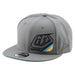 Troy Lee Designs Precision 2.0 Snapback Hat-Storm Gray - 1
