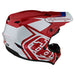 Troy Lee Designs GP Overload BMX Race Helmet-Red/White - 5