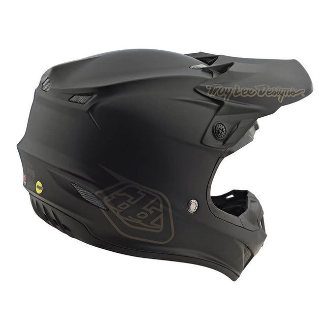 Troy Lee Designs SE4 Polyacrylite MIPS Mono BMX Race Helmet-Black - 2