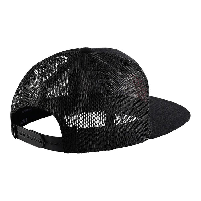 Troy Lee Icon Snapback Hat-OSFA-Black - 2