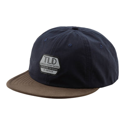 Troy Lee Reflective Factory Snapback Hat-OSFA-Navy