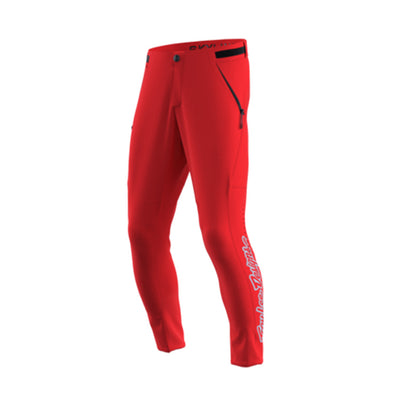 Troy Lee Designs Skyline BMX Race Pants-Signature Fiery Red