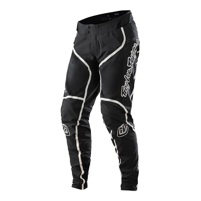 Troy Lee Designs Sprint Ultra BMX Race Pants-Lines Black/White - 1