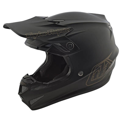Troy Lee Designs GP Mono BMX Race Helmet-Youth-Black