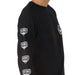 Vans Dakota Roche Logo Men's Long Sleeve T-Shirt-Black - 2