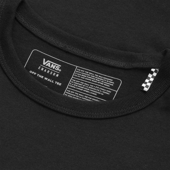 Vans Dennis Enarson Off The Wall Men's T-Shirt-Black - 2