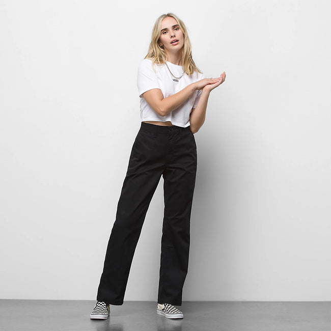 Vans Men's Authentic Chino Relaxed Pants-Black - 5