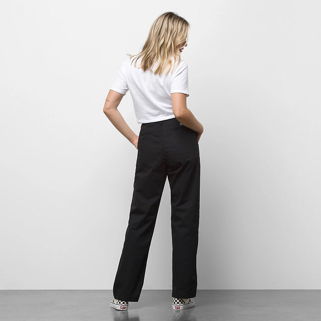 Vans Men's Authentic Chino Relaxed Pants-Black - 6