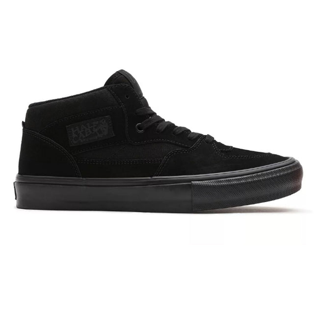 Vans Skate Half Cab BMX Shoes-Black/Black - 1