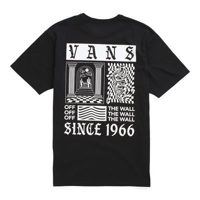 Vans X Kevin Peraza Off The Wall  T-Shirt-Black