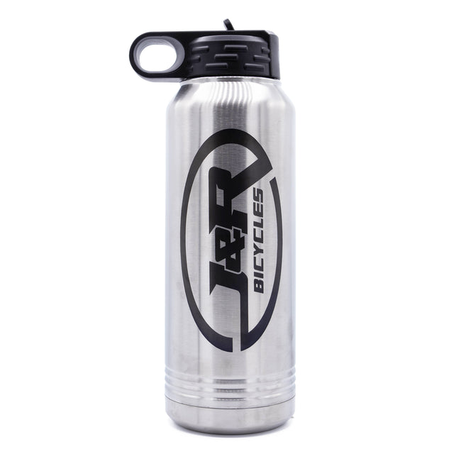 J&R Bicycles Water Bottle-32oz-Vertical Logo - 1
