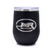 J&R Bicycles Wine Glass-12oz - 3