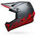 Bell Full-9 Fusion MIPS BMX Race Helmet-Louver Matte Gray/Red - 4