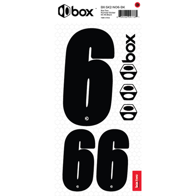 Box Two Number Sticker Set 0-9 - 7