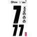 Box Two Number Sticker Set 0-9 - 8