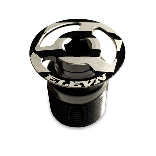 Elevn 1 1/8" Fork Top Cap-Black - 1