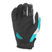 Fly Racing Kinetic K221 BMX Race Gloves-Grey/Blue - 4