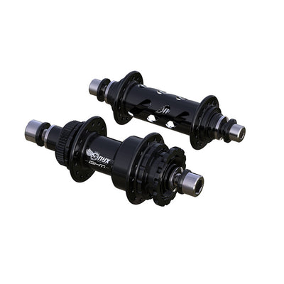 Onyx OHM Centerlock Hub Set-Black-28H-Titanium