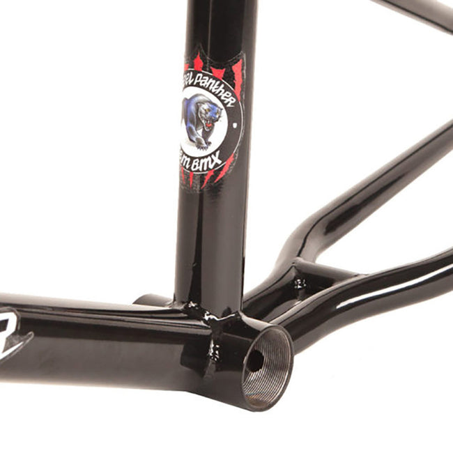 S&M Steel Panther Chromoly BMX Race Frame-Gloss Black - 6