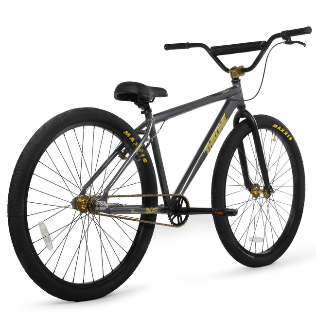 Throne Cycles The Goon 29" BMX Freestyle Bike-Graphite Oro - 6