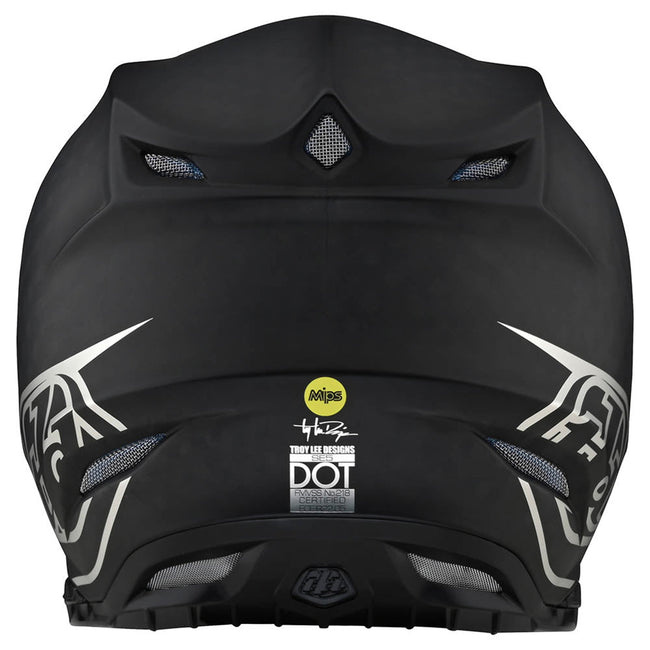 Troy Lee Designs SE5 MIPS Stealth BMX Race Helmet-Black/Chrome - 3