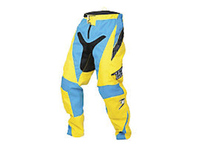 Nema Podium Race Pants-Yellow/Cyan